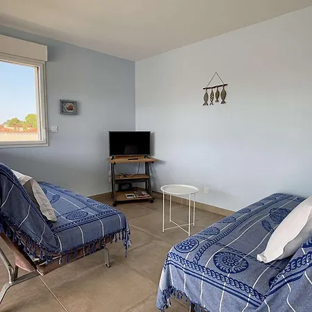 아파트 T3 Climatise, 6 Personnes, Proche Plage, Parking A - Fr-1-225-837 아르젤레쉬르메르